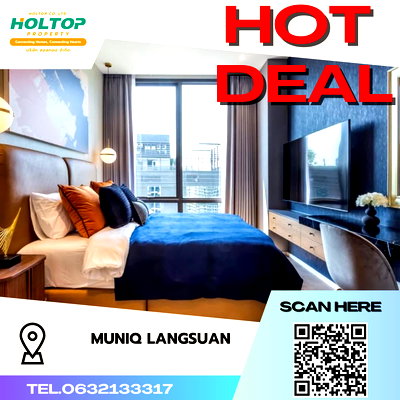 Condos for rent : #S3036 For Rent Muniq Langsuan