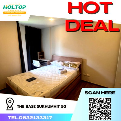 คอนโดให้เช่า : #R2996 ให้เช่า THE BASE Sukhumvit 50