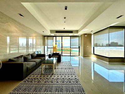 คอนโดให้เช่า :  Baan Yen Akart - Luxury 3 Bed Condo For Rent in Sathorn Area - BR19557CD