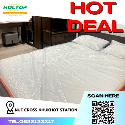 คอนโดให้เช่า : #R3008 ให้เช่า Nue Cross Khukhot Station