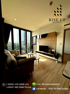 คอนโดให้เช่า : คอนโดปล่อยเช่า 📣 KAWA HAUS Condo, 2 ห้องนอน, 1 ห้องน้ำ, ขนาด 51 ตรม. 🔥 34,000 บาท/เดือน🔥