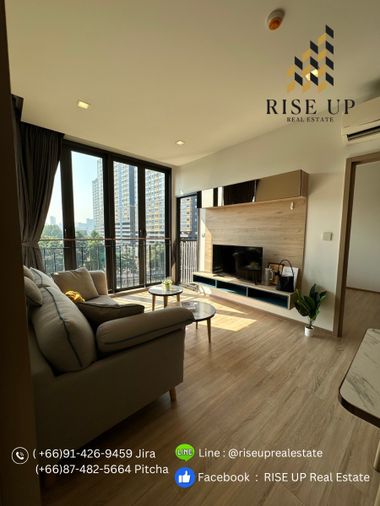 คอนโดปล่อยเช่า 📣 KAWA HAUS Condo, 2 ห้องนอน, 1 ห้องน้ำ, ขนาด 51 ตรม. 🔥 34,000 บาท/เดือน🔥