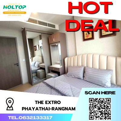 Condos for rent : #S3054 For Rent The Extro Phayathai-Rangnam