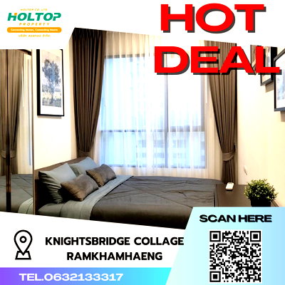 Condos for rent : #S3047 For Rent Knightsbridge Collage Ramkhamhaeng