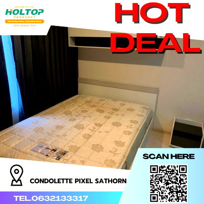 Condos for rent Ngamduplee Station : #R3020 For rent  Condolette Pixel Sathorn