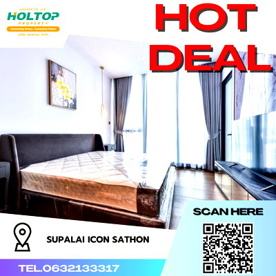 คอนโดให้เช่า : #R3003 ให้เช่า Supalai Icon Sathon