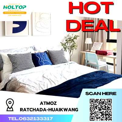 Condos for rent : #S3063 For Rent Atmoz Ratchada-Huaikwang