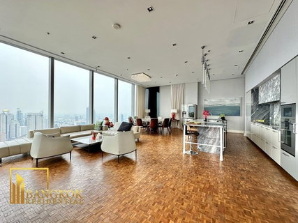 รูปภาพ The Ritz Carlton - 3 Bedroom Penthouse Condo For Rent in Sathorn - BR17168CD