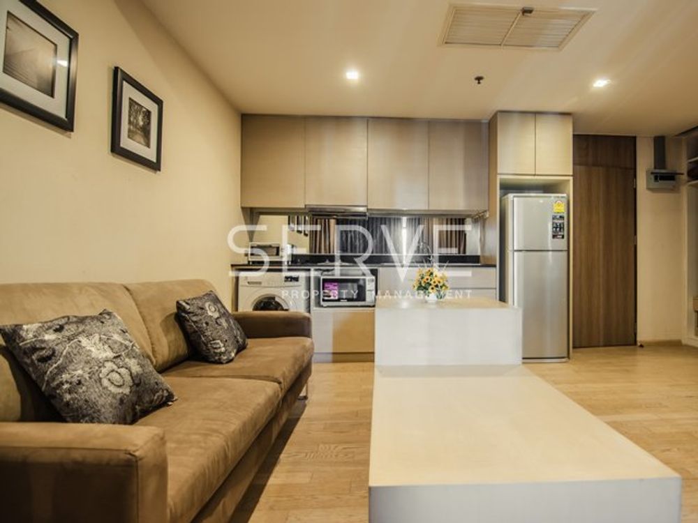 รูป Cozy & Homey Style Studio with Bathtub Perfect Location Next to BTS Thong Lo / Condo For Rent-Noble Remix (โนเบิล รีมิกซ์) - รูปที่ 2/6