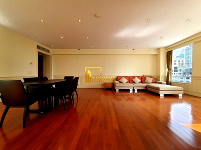 เช่าคอนโด สถานเอกอัครราชทูตออสเตรเลีย : Langsuan Ville - Expansive 3 Bedroom Condo in Desirable Location - BR14402CD