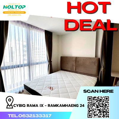 เช่าคอนโด รามคำแหง 24 : #R3046  ให้เช่า Cybiq Rama IX - Ramkamhaeng 24 
