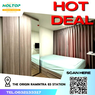 คอนโดให้เช่า : #R3045 ให้เช่า The Origin Ramintra 83 Station