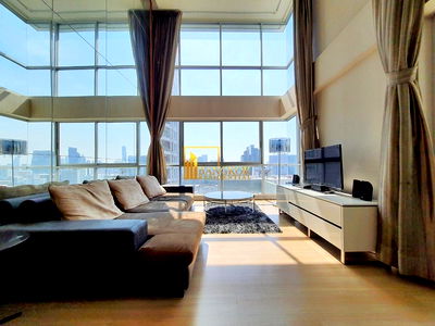 เช่าคอนโด สถานเอกอัครราชทูตออสเตรเลีย : The Rajdamri - 2 Bed Duplex Condo For Rent in Ratchadamri BR14491CD