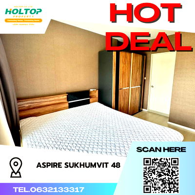 คอนโดให้เช่า : #S3073 ให้เช่า Aspire Sukhumvit 48