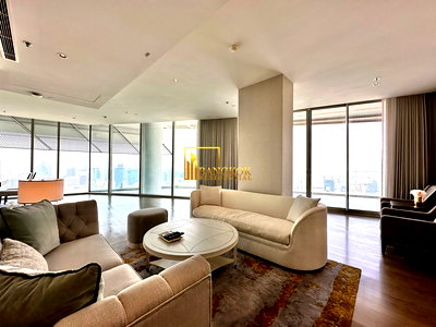 Condos for rent :  Magnolias Boulevard - 3 Bed Duplex Penthouse For Rent in Ratchadamri - BR15076CD