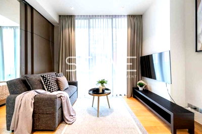 คอนโดให้เช่า : 1 นอน มีบานสไลด์กั้น ห้องสวย 38 ตร.ม. คอนโดหรู ทำเลดี เดินทางสะดวก BTS ชิดลม 280 ม. ที่ 28 Chidlom  / ให้เช่าคอนโด