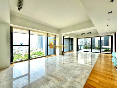 คอนโดให้เช่า : The Met Sathorn - 3 Bedroom Condo With Large Private Terrace - BR5803CD