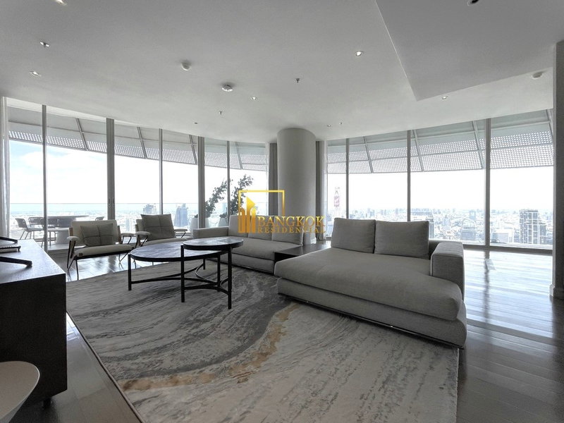 Condos for rent : Magnolias Ratchadamri Boulevard - 3 Bed Duplex Penthouse For Rent - BR15094CD