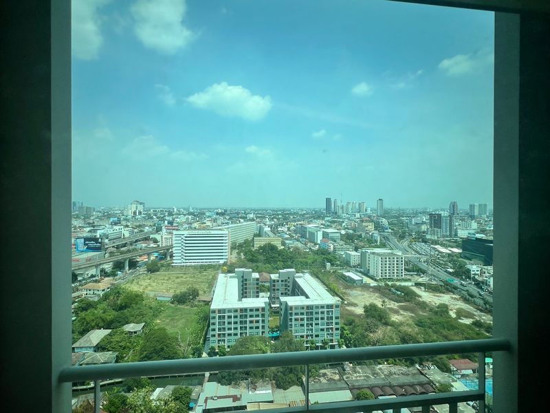 รูป ให้เช่า #คอนโด ลุมพินี วิลล์ พัฒนาการ-ศรีนครินทร์ ชั้น 25 #วิวเมือง  32ตรม. #มีเครื่องซักผ้า #แอร์2เครื่อง  - รูปที่ 14/14