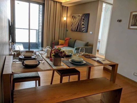🔺 For Rent Condo THE LUMPINI 24 Building 1, Floor 16,2 bed room, Room size 55.00 sqm