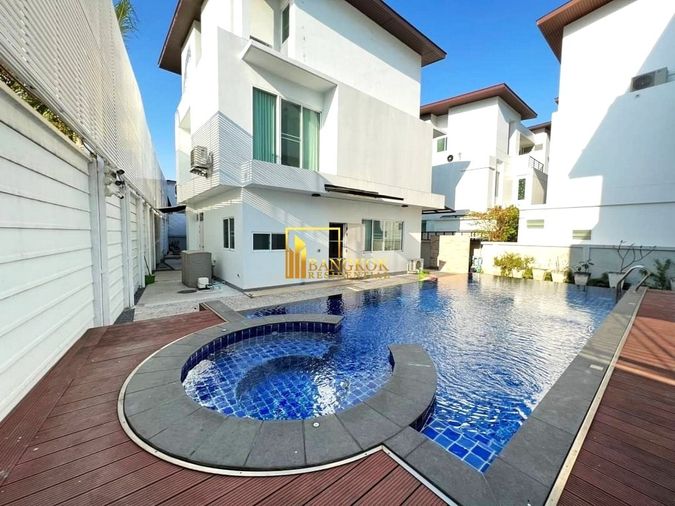 4-bed house for rent, 420 sqm, 105 sq wah, NIRVANA BEYOND 1 RAMKHAMHAENG - RAMA 9