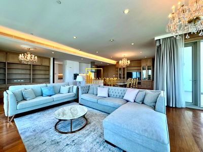 เช่าคอนโด สถานเอกอัครราชทูตออสเตรเลีย :  185 Rajadamri - Luxurious 4 Bed Condo For Rent in Prime Area - BR13073CD