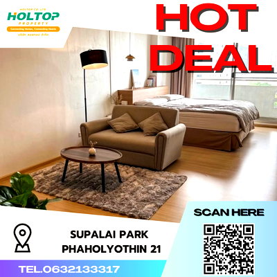 Condos for rent : #S3105 For Rent Supalai Park Phaholyothin 21