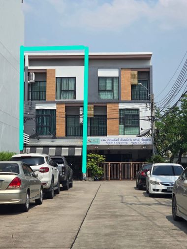 3-bed home office for rent, 179 sqm, 22 sq wah, Trio Rom Klao