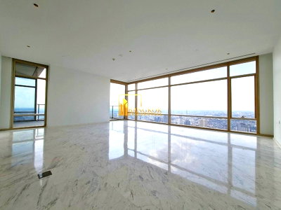 คอนโดให้เช่า :  Four Seasons Private Residences - 4 Bedroom Condo For Rent - BR9597CD