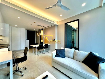 เช่าคอนโด BTS เซนต์หลุยส์ :  Tait 12 - Super Luxury 1 Bedroom Condo For Rent in Sathorn - BR18267CD