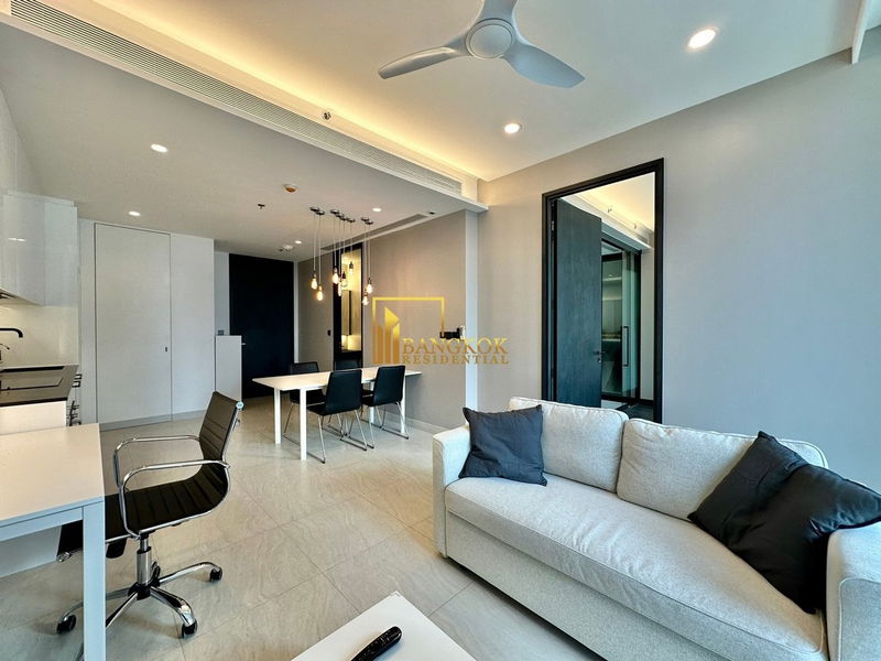 คอนโดให้เช่า : Tait 12 - Super Luxury 1 Bedroom Condo For Rent in Sathorn - BR18267CD