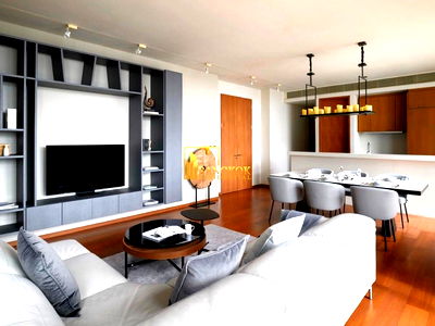 เช่าคอนโด สาทร ซอย 1 : The Sukhothai Residences - 3 Bedroom Condo For Rent in Sathorn - BR16274CD