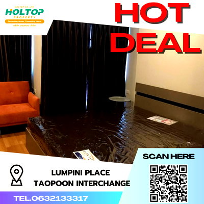 Condos for rent MRT Bang Sue : #S3133 For Rent Lumpini Place Taopoon Interchange