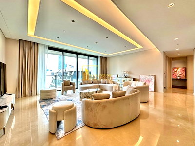 คอนโดให้เช่า :  The Residence at Sindhorn Kempinski - Super Luxury 5 Bedroom For Rent in Chidlom - BR18648CD