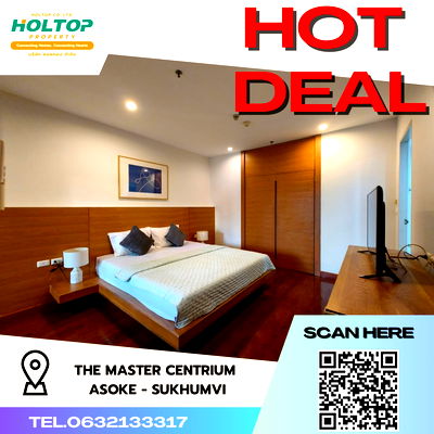คอนโดให้เช่า : #R3052 ให้เช่า The Master Centrium Asoke - Sukhumvit