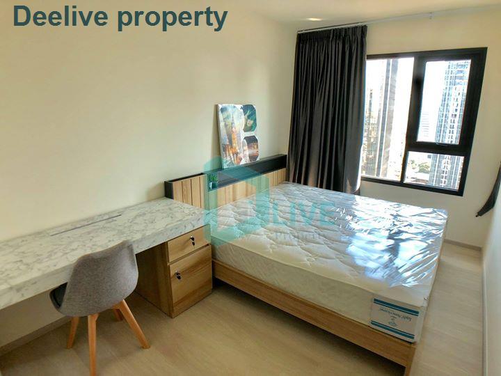 รูป DL006420 ให้เช่าคอนโด ไลฟ์ อโศก - พระราม 9 (Life Asoke - Rama 9) ใกล้ MRT พระราม 9 พร้อมเข้าอยู่ โทรด่วน 0653619502 LineID @534wlwof - รูปที่ 6/8