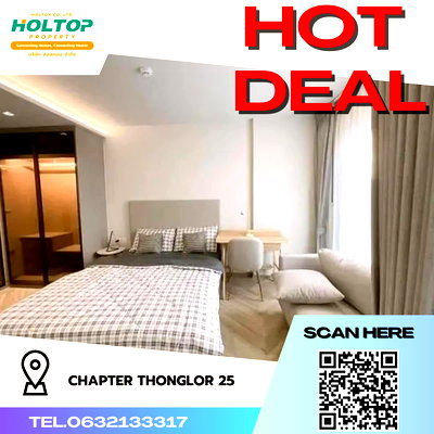 คอนโดให้เช่า : #R3093 ให้เช่า Chapter Thonglor 25