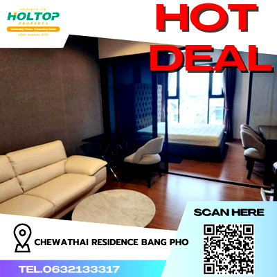 Condos for rent : #R3099 For rent  Chewathai Residence Bang Pho