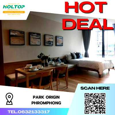 Condos for rent BTS Asok : #S3161 For Rent Park Origin Phromphong
