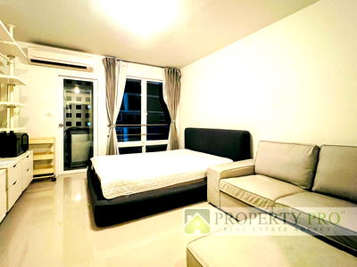 Condos for rent Ratchadaphisek Road : Condo for Rent I House Laguna Garden RCA, Studio 26 sqm Full Furnished Near Rama 9 Petchaburi Ratchada Huai Khwang : KT25R-007