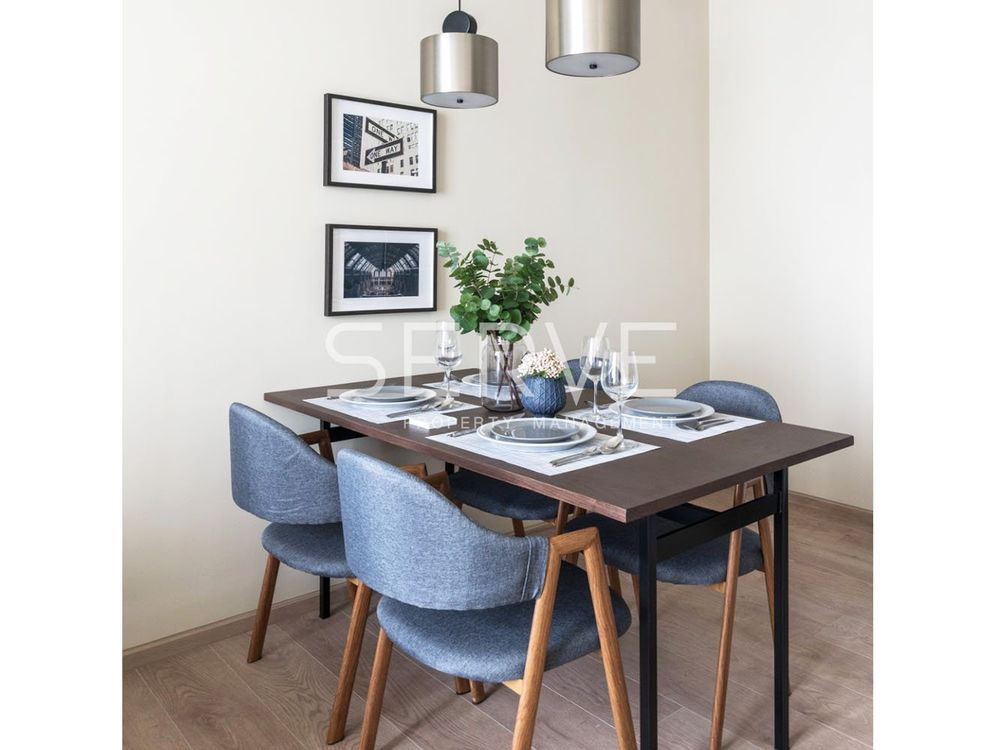 picture Modern Chic Style 1 Bed Unit City view (South side) BTS Asok & MRT Sukhumvit 550 m./ Condo For Rent-Noble Recole Sukhumvit 19 (โนเบิล รีโคล สุขุมวิท 19) - 8/9