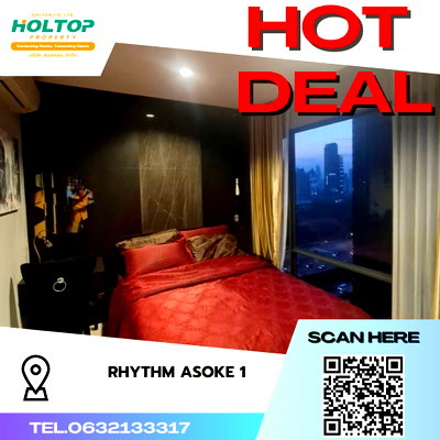 คอนโดให้เช่า : #S3165    ให้เช่า Rhythm Asoke 1