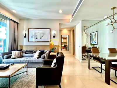 Condos for rent Lang Suan Road : Q Langsuan - Charming 2 Bed Luxury Condo in Chidlom Area - BR6491CD