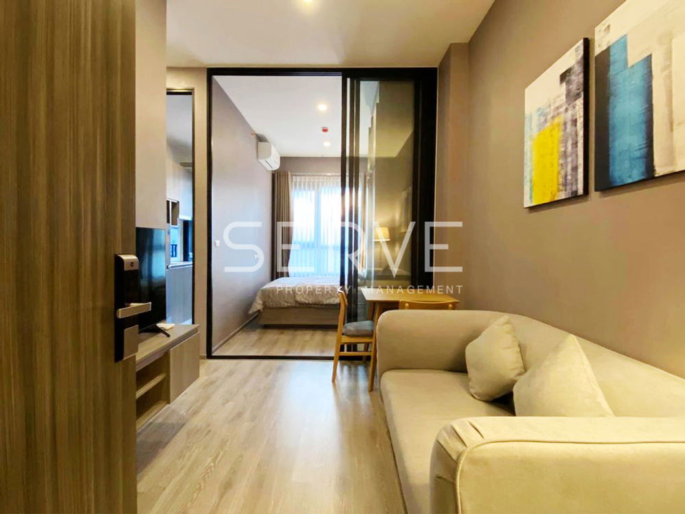 รูป Nice Room 1 Bed 1 Bath with partition  Newly Condo at On Nut Area   BTS ON Nut-KnightsBridge Prime Onnut - รูปที่ 1/10