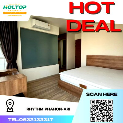 คอนโดให้เช่า : #R3118 ให้เช่า RHYTHM Phahon-Ari