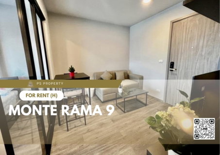 รูปภาพ For rent ✨ Monte Rama 9 ✨ Fully furnished and equipped with electrical appliances, near ARL Ramkhamhaeng