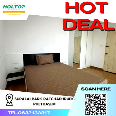 Condos for rent Phasi Charoen : #R3147  For rent  Supalai Park Ratchaphruek-Phetkasem