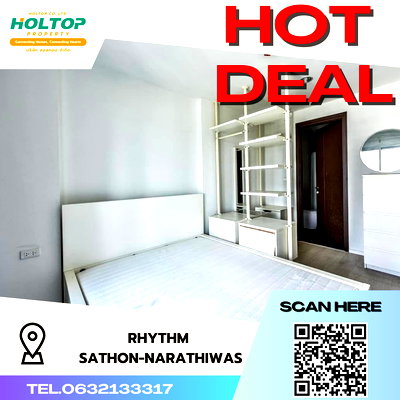 คอนโดให้เช่า : #S3187 ให้เช่า Rhythm Sathorn-Narathiwas