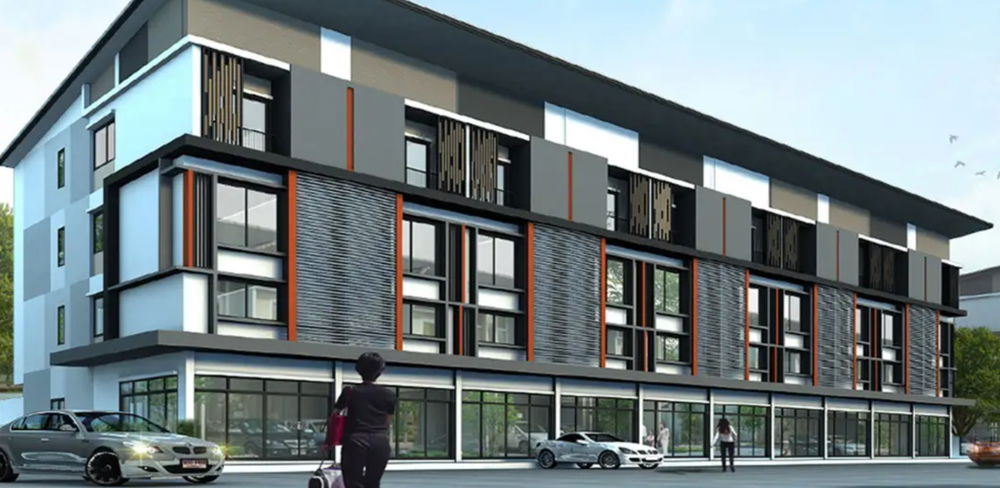 อาคารพาณิชย์ 4 ชั้น