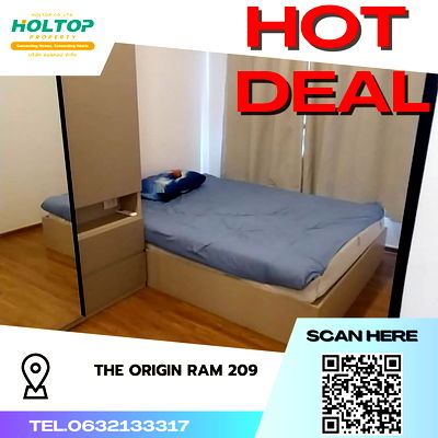 Condos for rent Thai Watsadu  Sukhaphiban 3 : #S3182 For Rent The Origin Ram 209